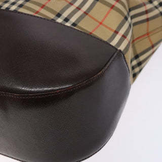 Burberry Nova Check Tote canvas check pattern