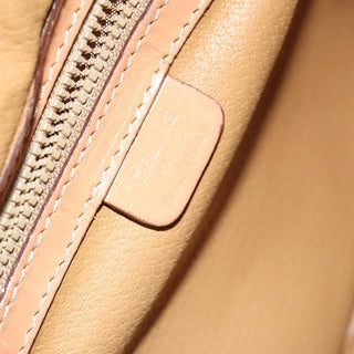 Celine Vintage Macadam Shoulder Bag Canvas