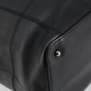 Chanel Square Stitch Tassel Hobo Quilted Leather