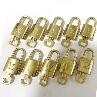 Louis Vuitton Cadenas Bag Charm Gold-plated