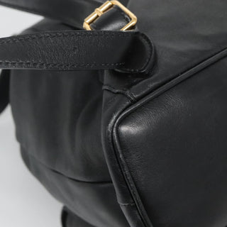 Gucci Vintage Bamboo Backpack Leather