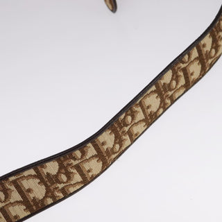 Christian Dior D Buckle Belt Canvas and Leather