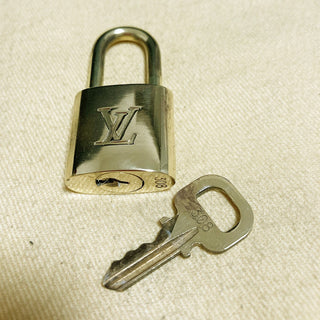 Louis Vuitton Cadenas Bag Charm Gold-plated