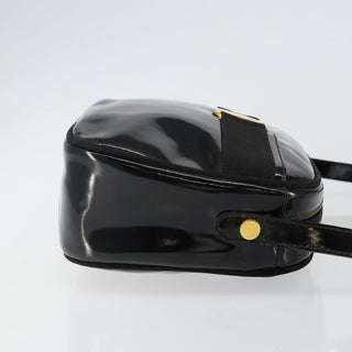 Salvatore Ferragamo Vala Shoulder Bag Patent Leather