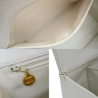 Chanel Vintage Grand Shopping Tote Quilted Calfskin