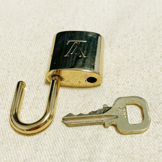 Louis Vuitton Cadenas Bag Charm Metal with Enamel