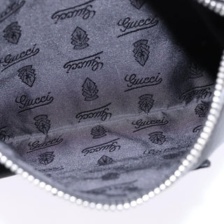 Gucci Front Zip Messenger Leather