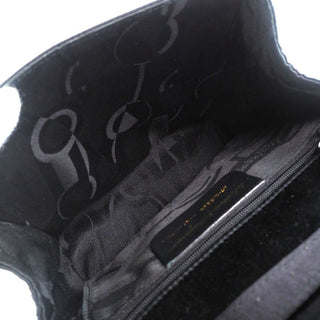 Salvatore Ferragamo Vara Soft Studs Flap Bag Silk