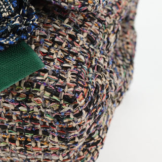 Chanel Camellia Flap Shoulder Bag Tweed