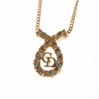 Christian Dior CD Logo necklace Metal
