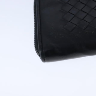 Bottega Veneta Intrecciato Long Zip  Wallet Leather
