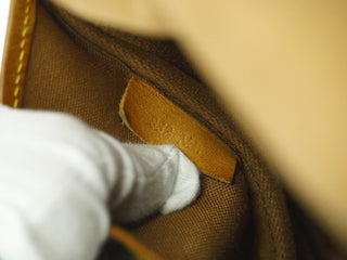 Louis Vuitton Saumur Handbag Monogram Canvas