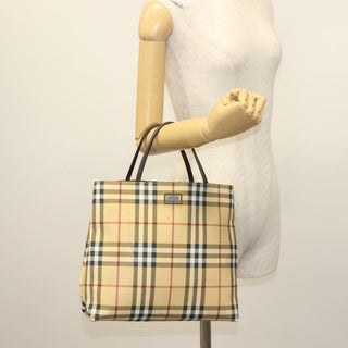 Burberry Nova Check Tote canvas check pattern