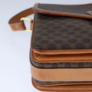 Celine Macadam Shoulder Bag PVC Leather