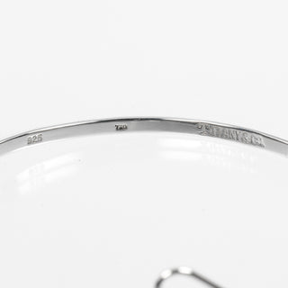 Tiffany & Co. Hook and Eye double heart bracelet Silver925 with K18 yellow gold