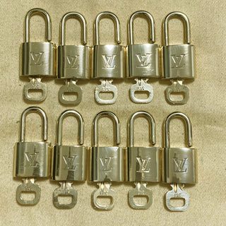 Louis Vuitton Cadenas Bag Charm Gold-plated