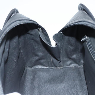 Celine Circle Logo Handbag Leather