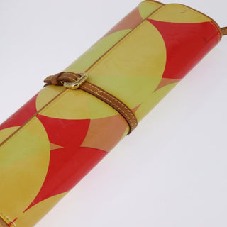 Louis Vuitton Fleurs Pochette Printed Monogram Vernis