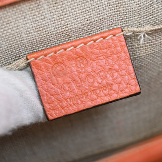 Gucci Interlocking Shoulder Bag Leather