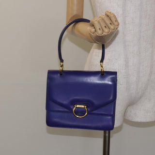 Celine Gancini Handbag Leather
