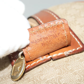 Celine Vintage Duffle Bag Macadam Coated Canvas