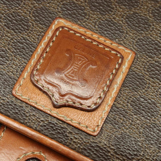 Celine Macadam Shoulder Bag PVC Leather