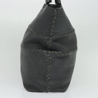 Bottega Veneta Shopping Tote Leather with Intrecciato Detail