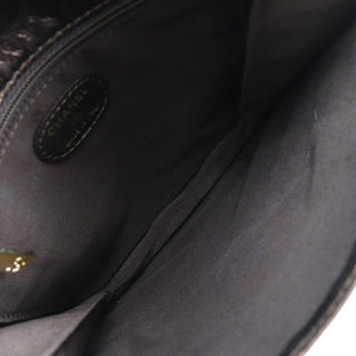 Chanel Vintage Flat Crossbody Bag Leather