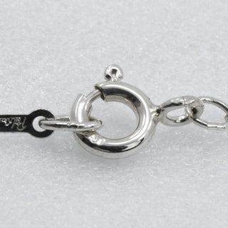 Tiffany & Co. Paloma Picasso Graffiti X Pendant Necklace Silver