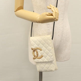 Chanel Cambon Crossbody Bag Quilted Leather