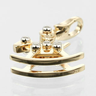 Cartier Rocking Horse Charm Pendant 18K Yellow Gold