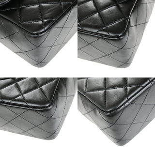Chanel Vintage Twin Top Handle Flap Bag Quilted Lambskin