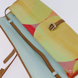 Louis Vuitton Fleurs Pochette Printed Monogram Vernis