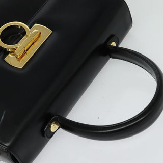 Salvatore Ferragamo Gancini Convertible Top Handle Bag Leather
