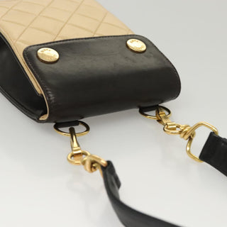 Chanel Vintage Button Waist Bag Quilted Lambskin