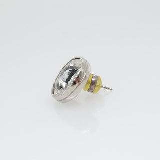 Chanel Vintage CC Earrings Metal