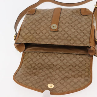 Celine Macadam Shoulder Bag PVC Leather