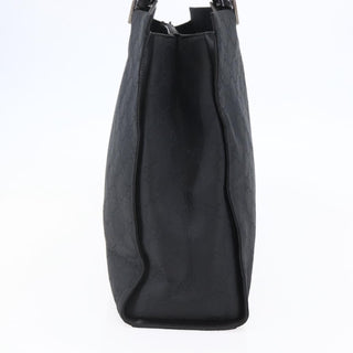Gucci Vintage Bamboo Handle Tote GG Nylon