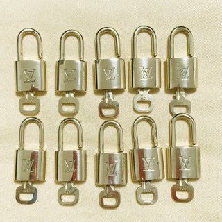 Louis Vuitton Cadenas Bag Charm Gold-plated