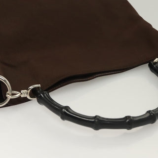 Gucci Vintage Bamboo Handle Tote Nylon