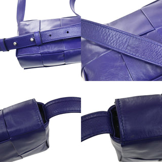 Bottega Veneta Cassette Crossbody Bag Maxi Intrecciato Fringe Leather