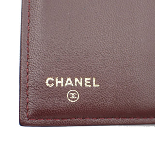 Chanel Trifold Classic Flap Wallet Quilted Lambskin