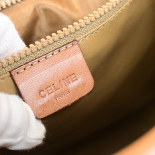Celine Vintage Macadam Shoulder Bag Canvas