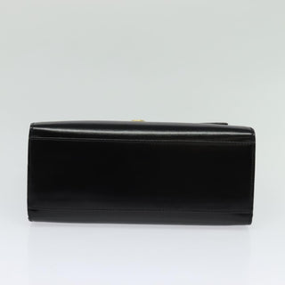 Celine Gancini Handbag Leather