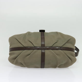 Bvlgari Chandra Hobo Canvas and Leather