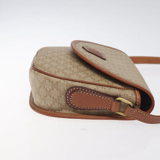 Celine Macadam Shoulder Bag PVC Leather