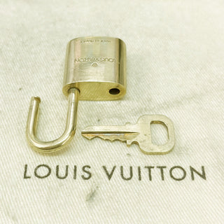 Louis Vuitton Cadenas Bag Charm Gold-plated