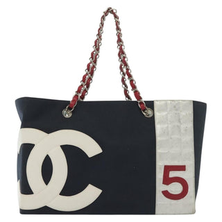 Chanel No.5 Tote Canvas and Leather