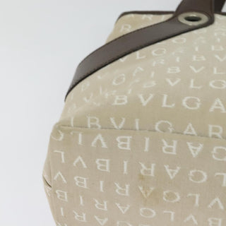 Bvlgari B.Zero1 Logomania Bag Canvas with Leather