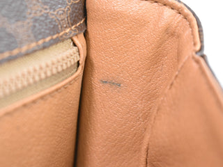 Celine Vintage Macadam Shoulder Bag Canvas